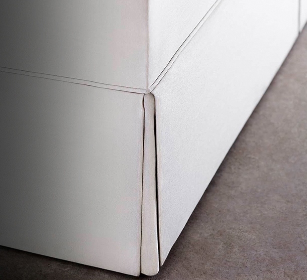  Provide a clean tailored finish to the Divan
Skirts cannot be fitted to drawer divans.